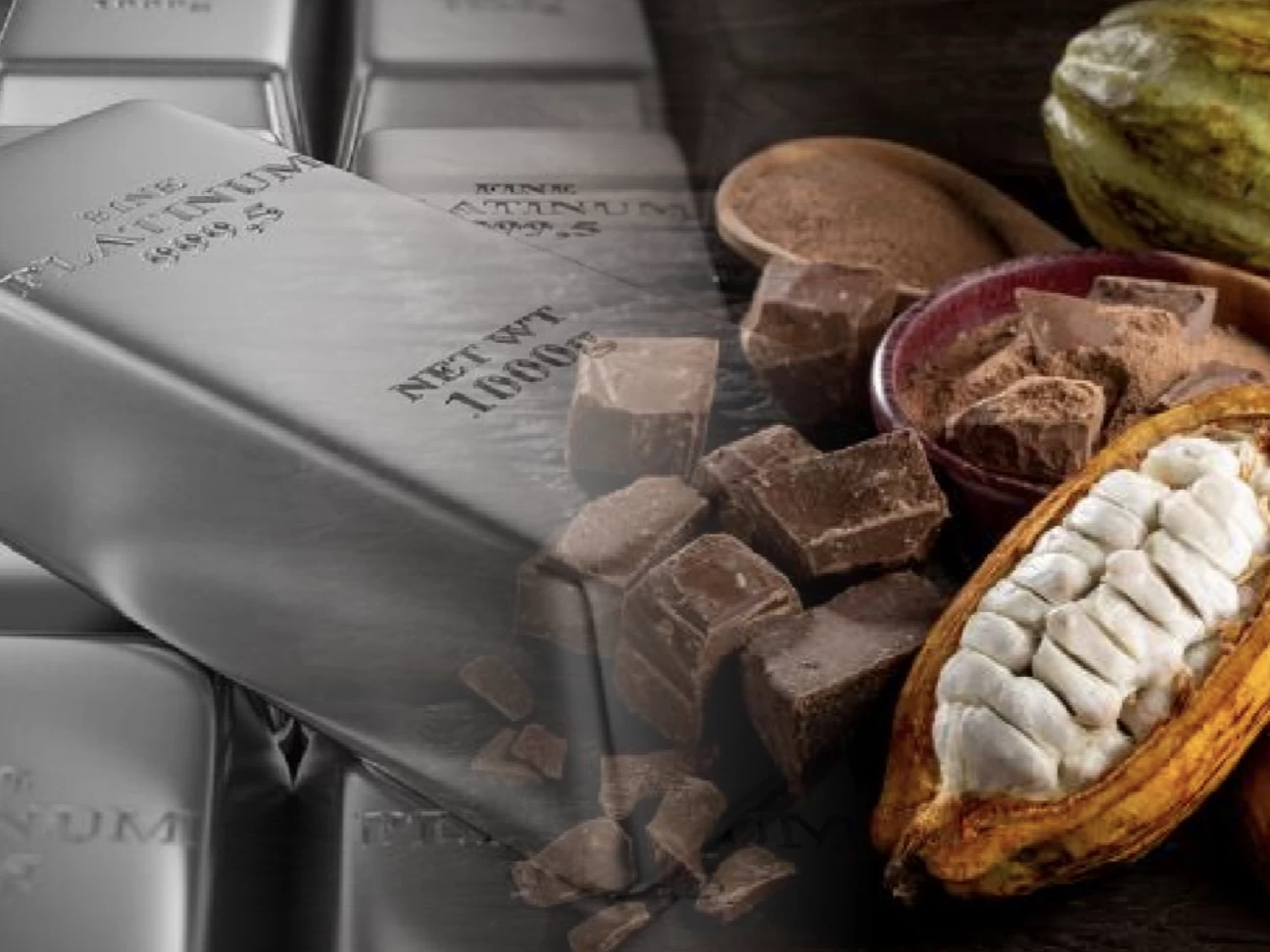 Giá bạc tiếp đà tăng vọt, giá ca-cao lao xuống đáy gần 3 năm