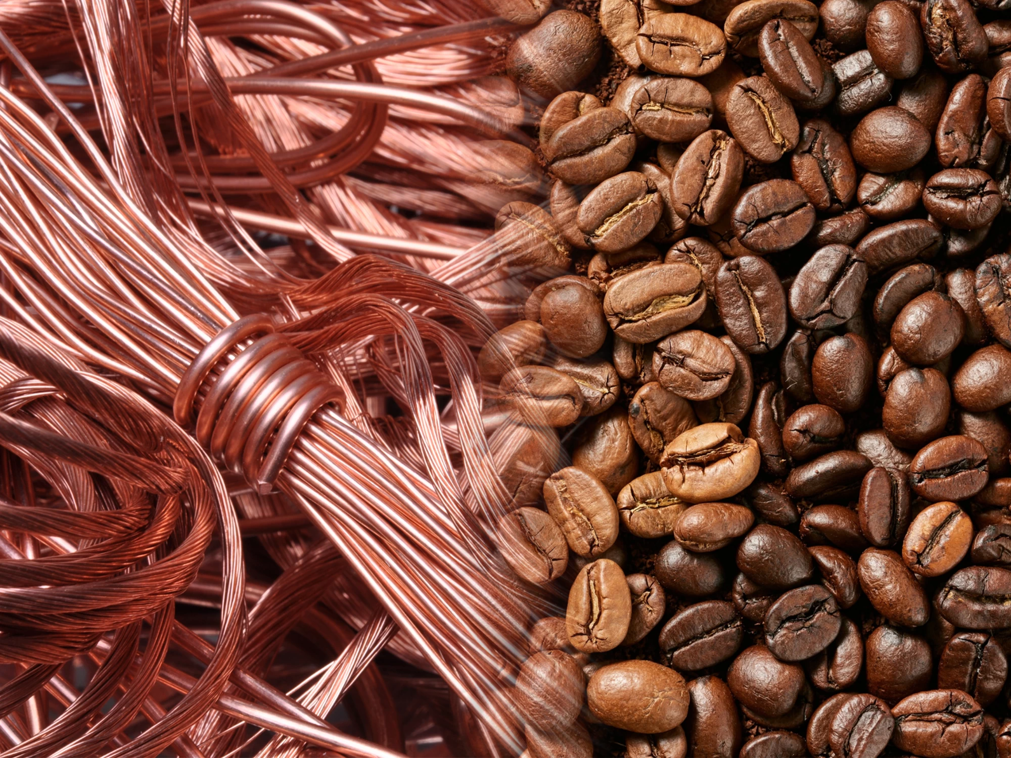 Giá cà-phê Robusta tăng vọt hơn 6%, giá đồng tiếp đà suy yếu