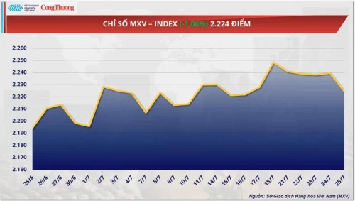 25/07/2025 Giá dầu WTI giảm 1,35%, xuống mốc 65,16 USD/thùng